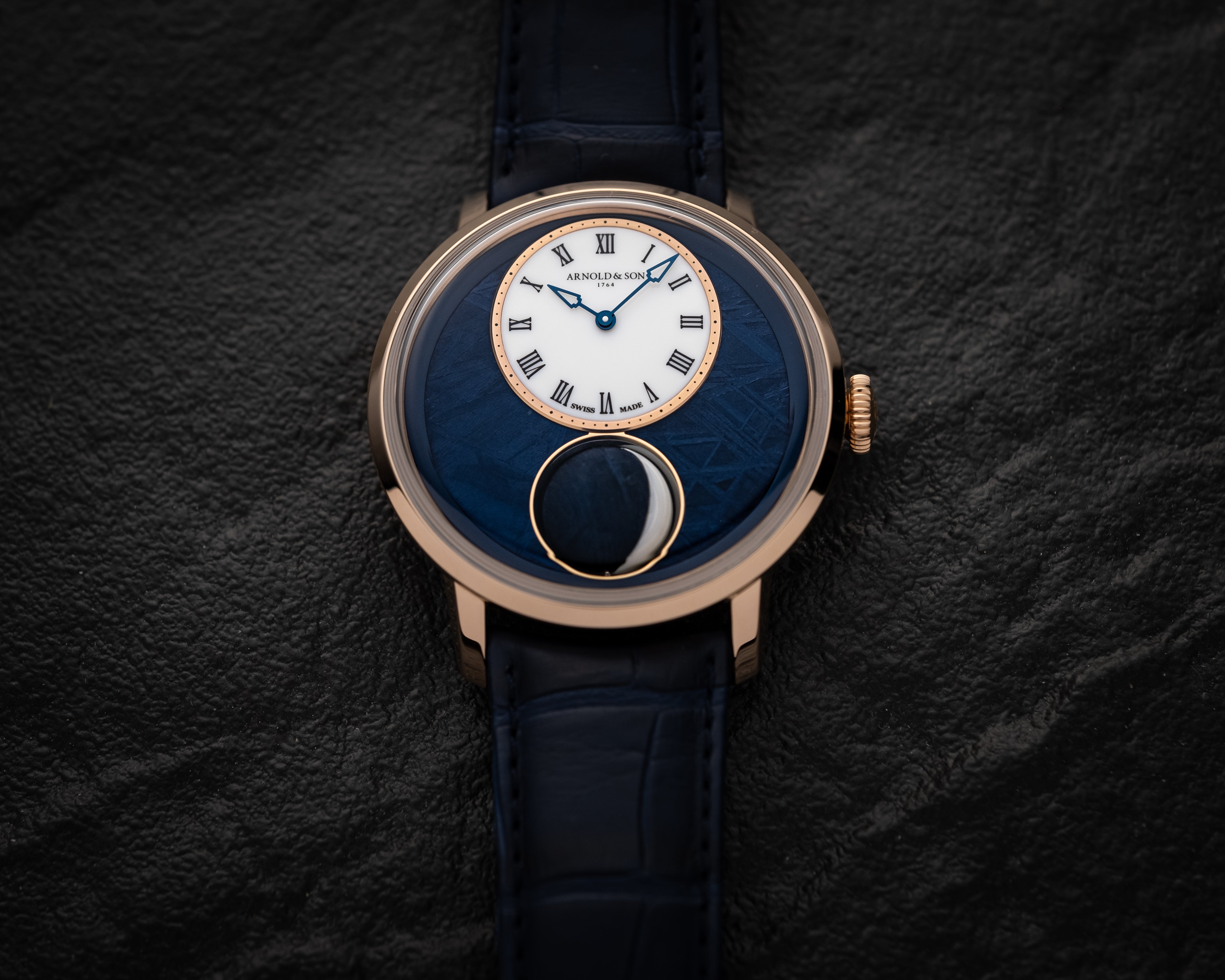 Arnold and discount son moonphase watch