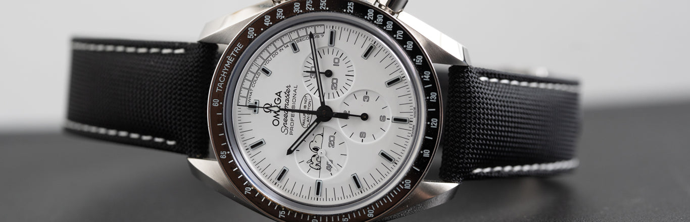 Omega speedmaster apollo 13 hotsell silver snoopy for sale