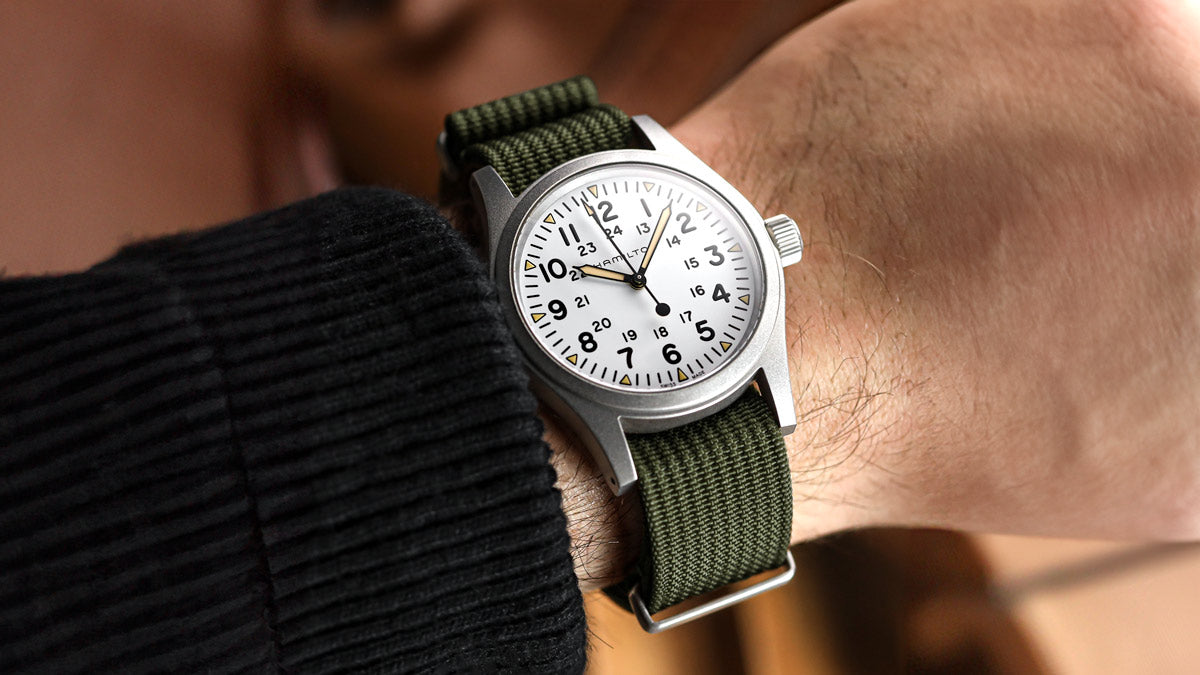 Archer Watch Straps - Canvas Quick Release Replacement Watch Bands (Classic  Denim Blue, 20mm)