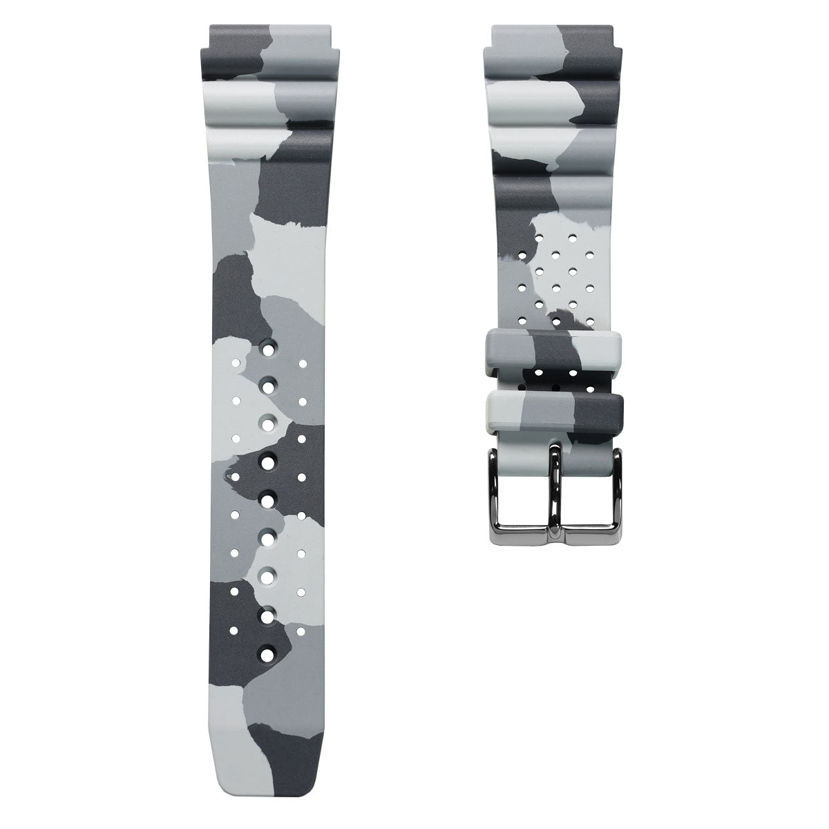 Camo rubber watch strap sale