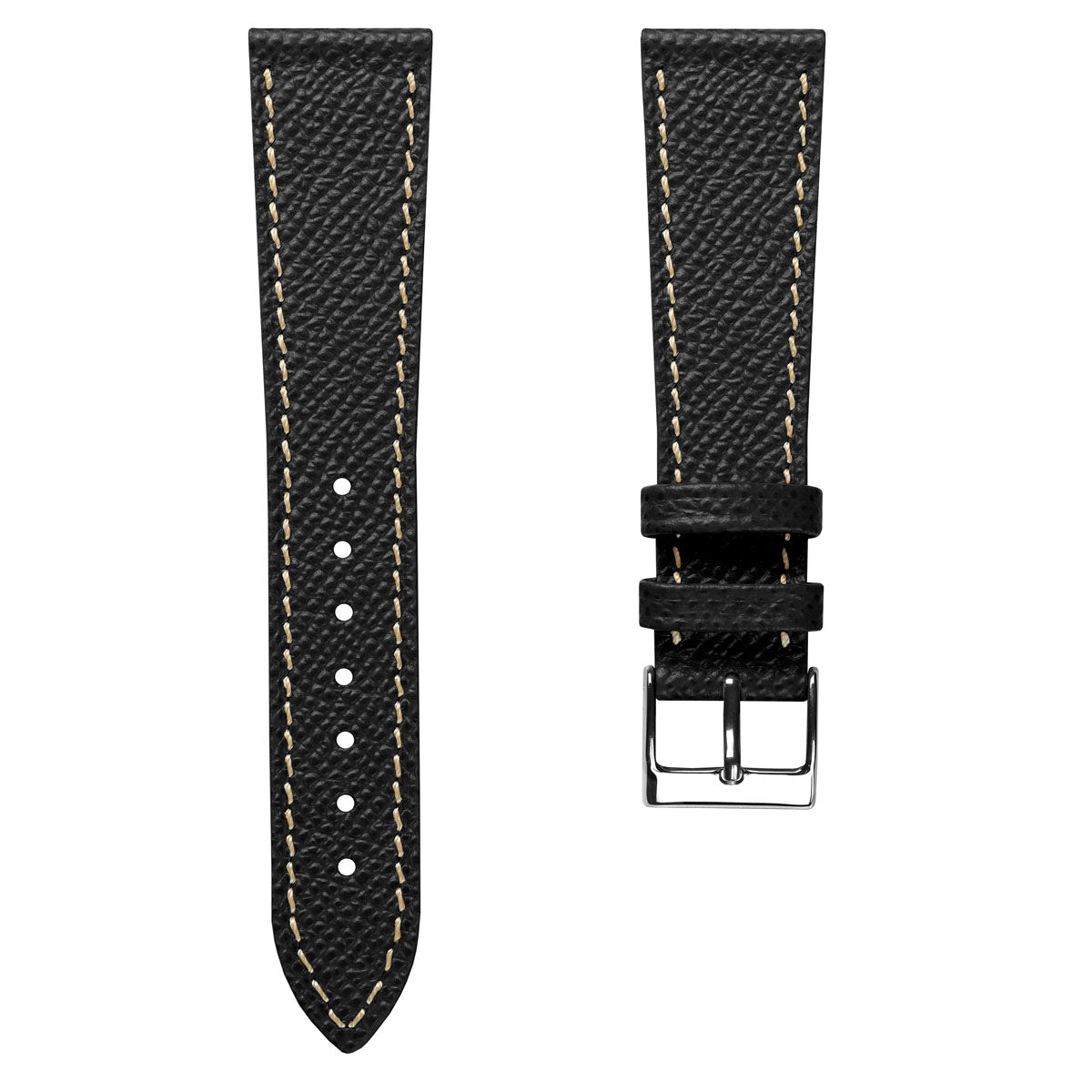 Grained Italian Calfskin Red - buy Handmade Watch Strap