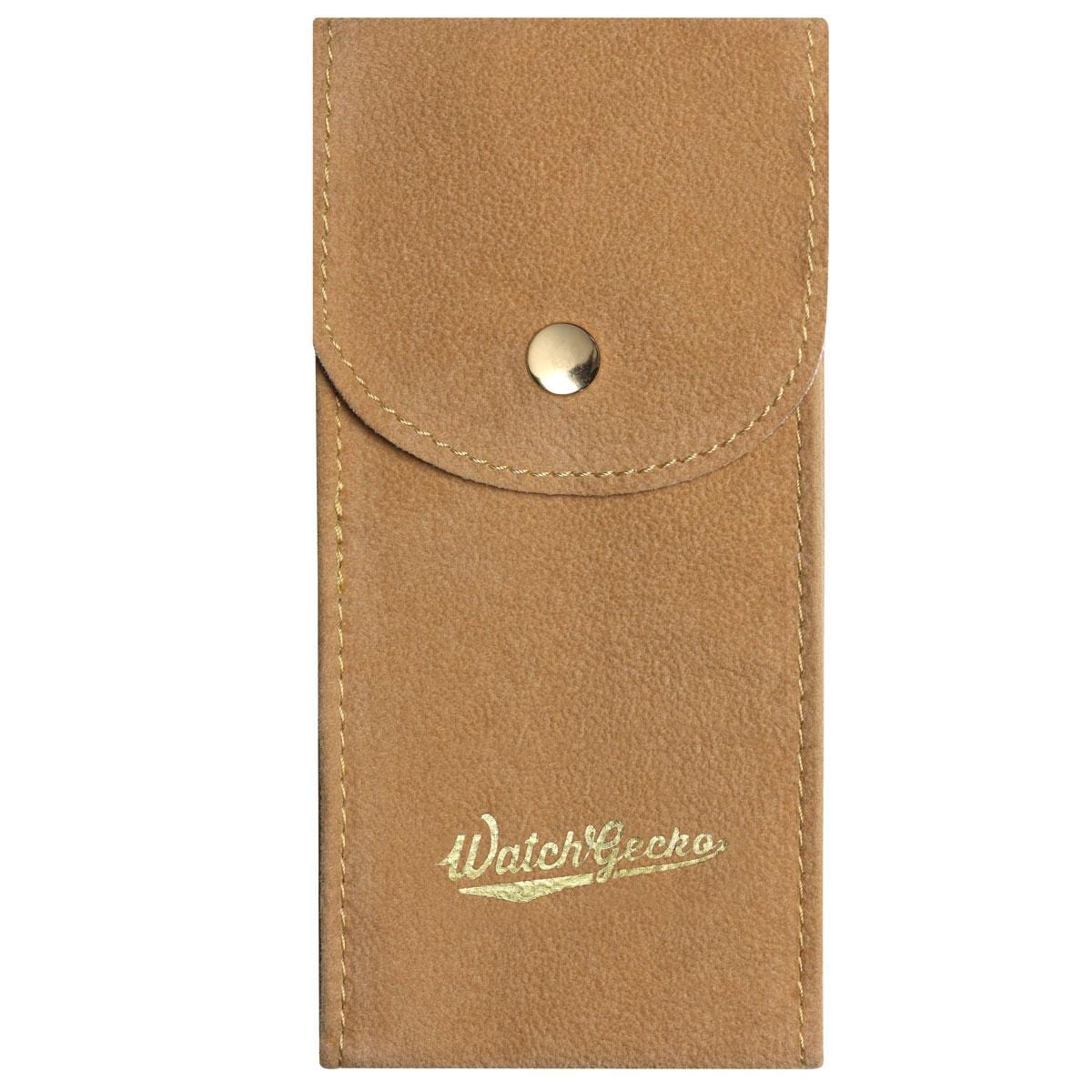 Watch discount pouch leather