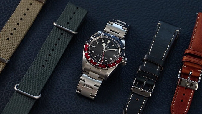 Video: Best Straps For The Tudor Black Bay Gmt - High Quality Replacement  Watch Straps | Watchgecko