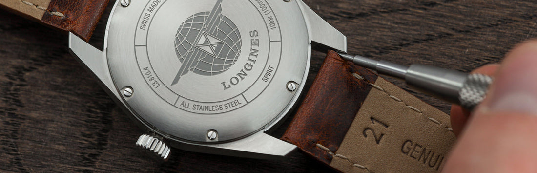 How to change longines watch strap sale