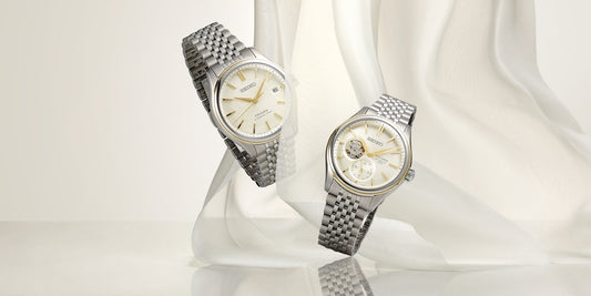 Seiko Presage Classic Series in Delicate Cream Silk