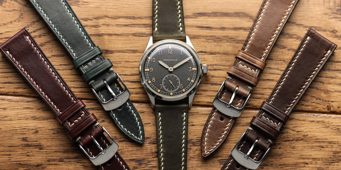 Horween leather watch strap best sale