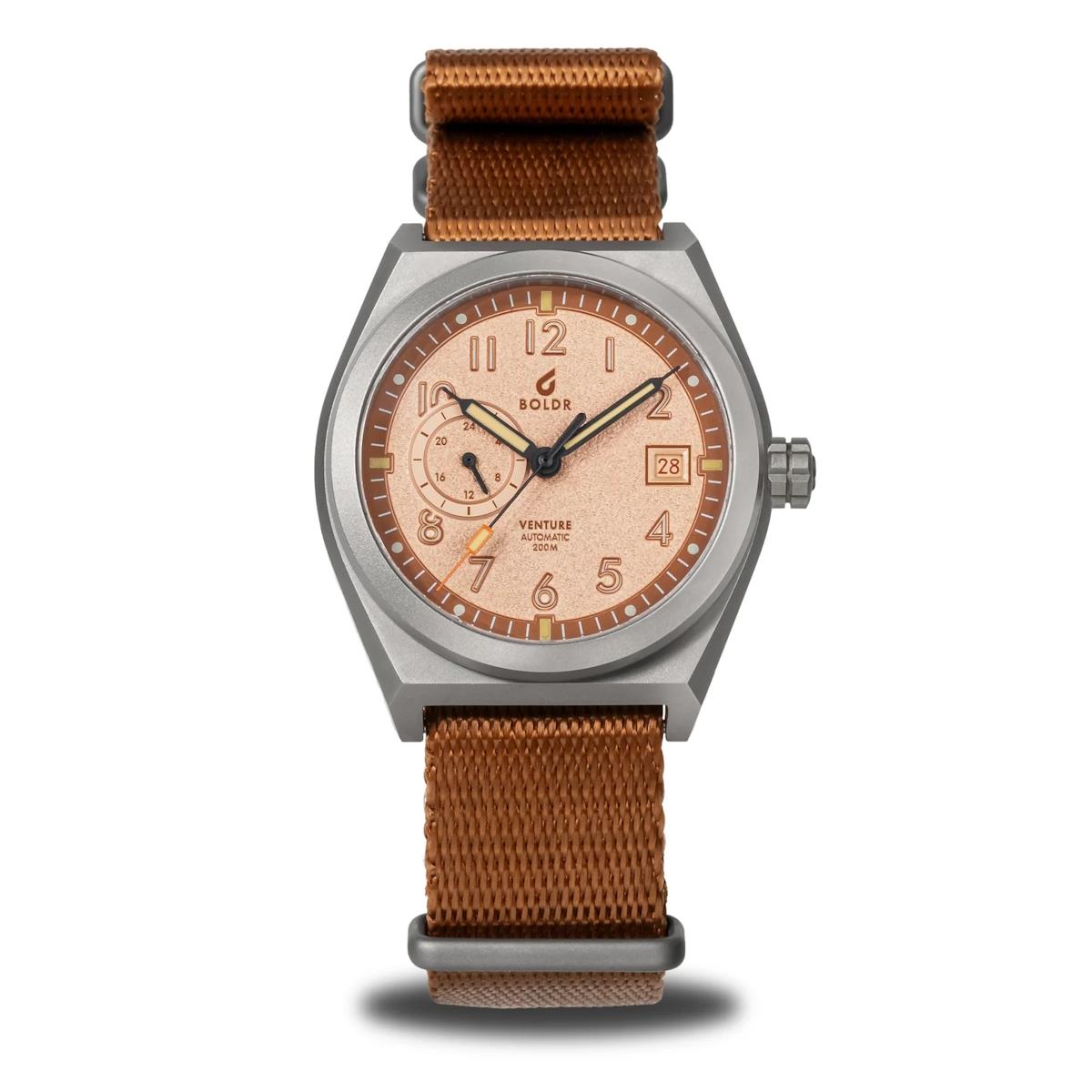 Boldr Venture Wayfarer Automatic Watch - Sierra