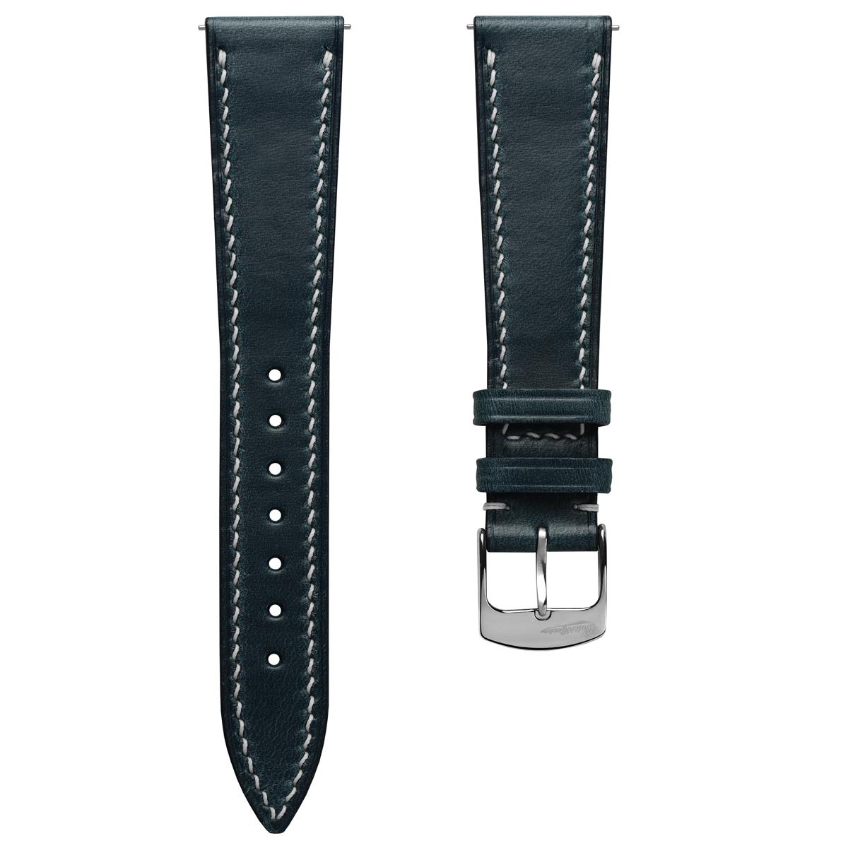 The Horween Chromexcel® Watch Strap - Navy