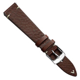 Finsbury Minerva Box Genuine Leather Watch Strap - Cinnamon