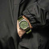 Boldr Venture Wayfarer Automatic Watch - Olive