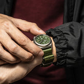 Boldr Venture Wayfarer Automatic Watch - Olive