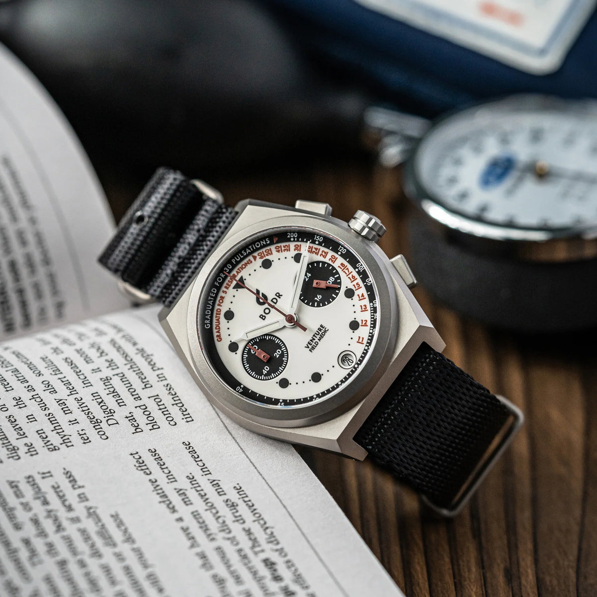 Boldr Venture Field Medic Chronograph Watch - Field Medic II