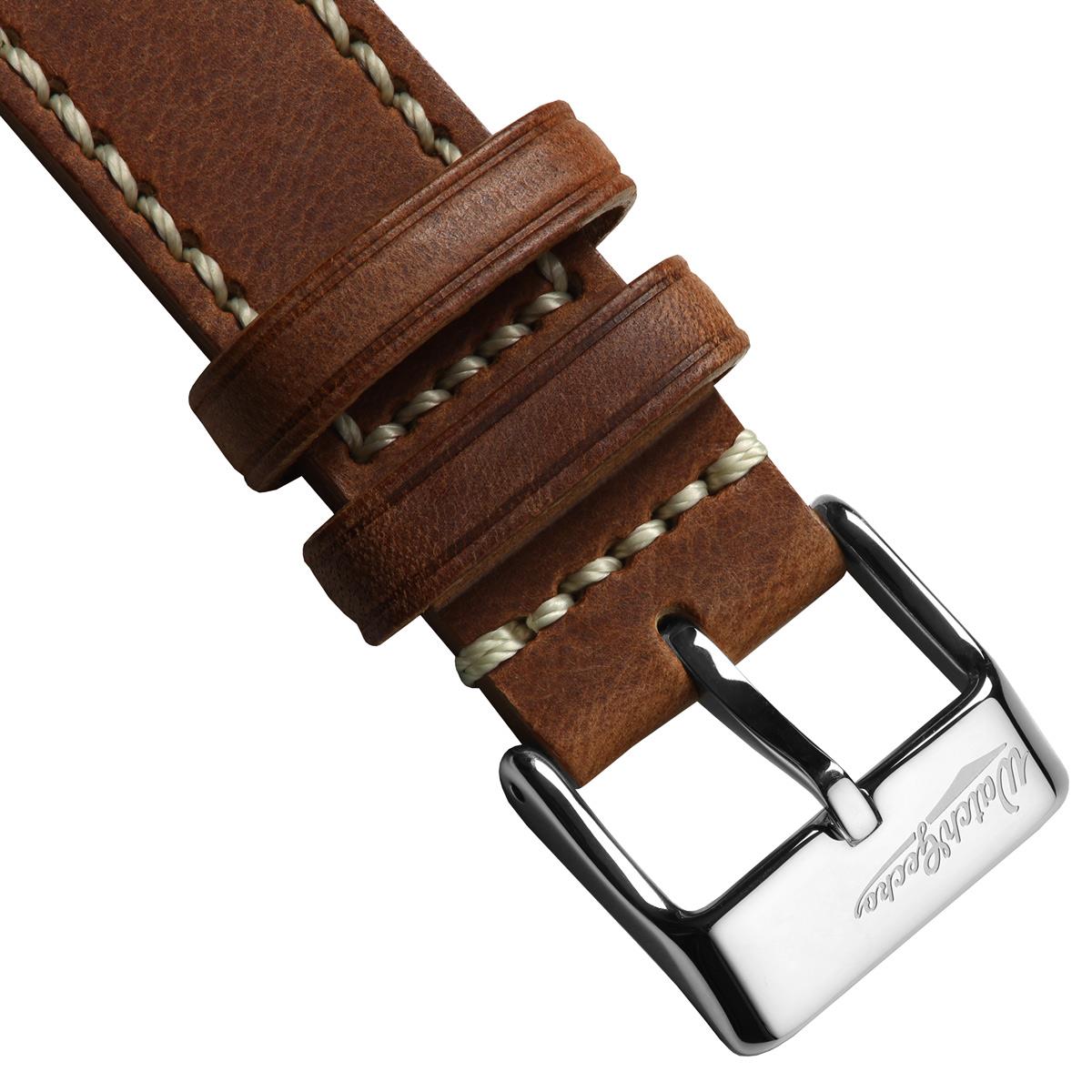 Lansdown Genuine Leather Watch Strap - Cognac