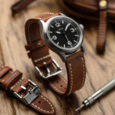 Lansdown Genuine Leather Watch Strap - Cognac on Sinn