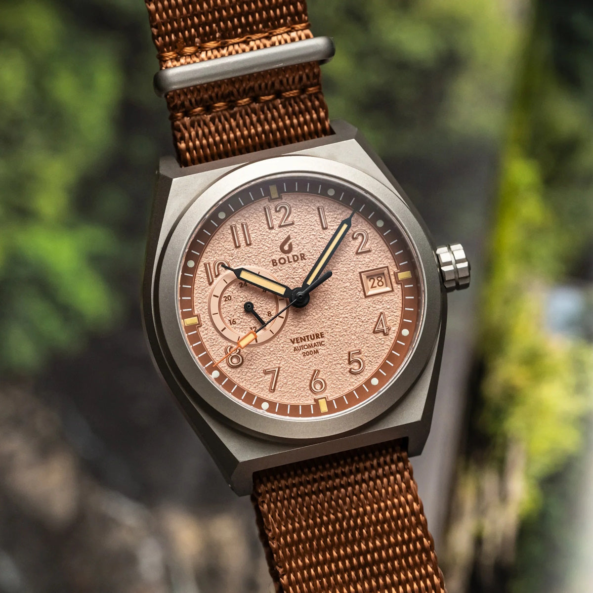 Boldr Venture Wayfarer Automatic Watch - Sierra