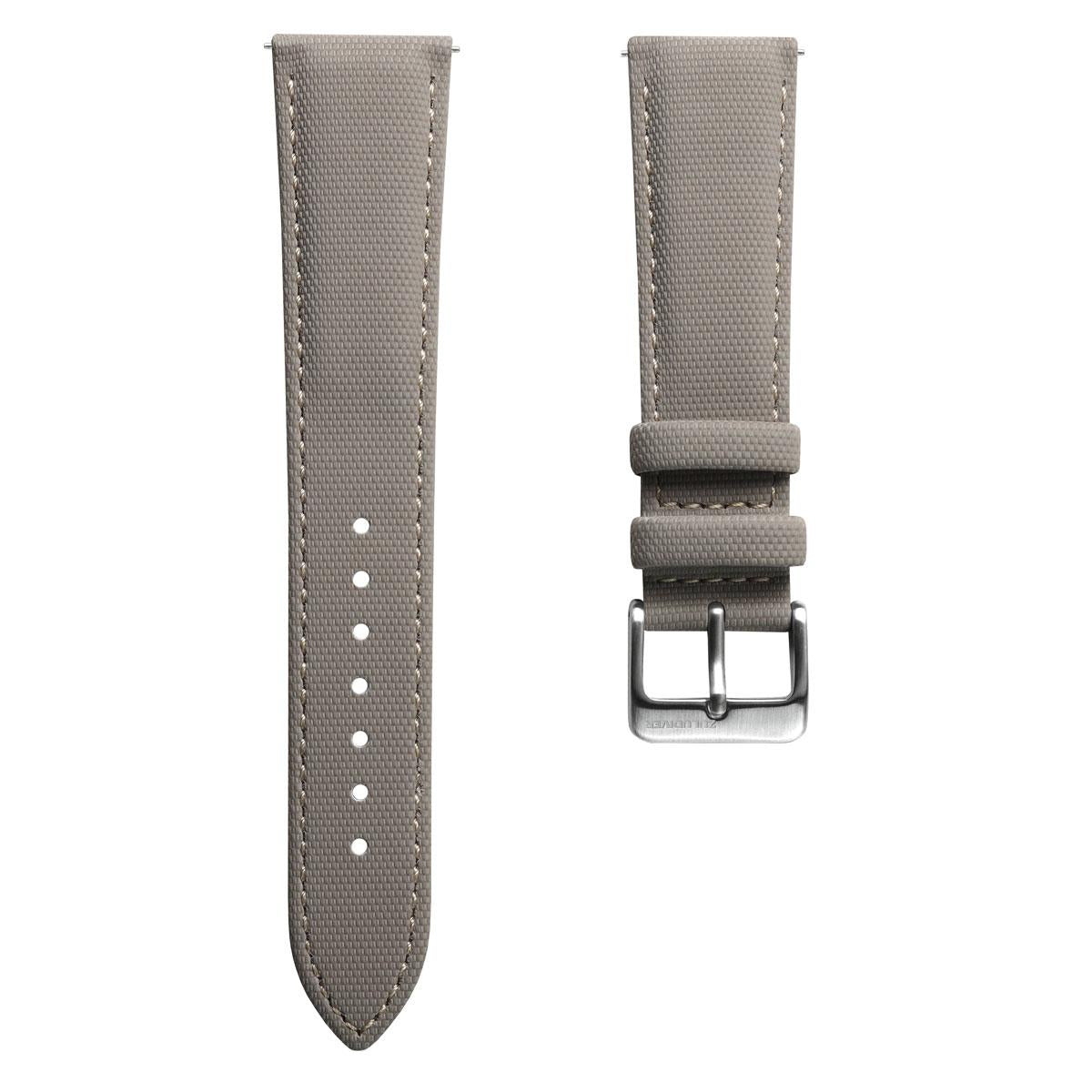 ZULUDIVER Mayday Regatta Sailcloth Divers Watch Strap - Desert Sand