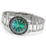 Squale SUB39GMTG Green on Stainless Steel Bracelet