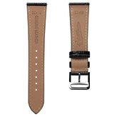 Brixham Special Buckle Gator Watch Strap - Black