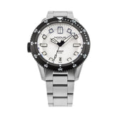 Nodus Sector Deep Destro Automatic Dive Watch - Polar White Dial