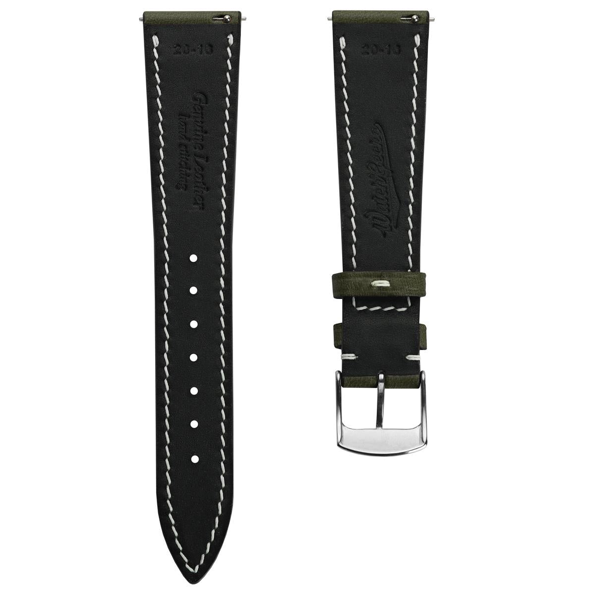 The Horween Chromexcel® Watch Strap - Green