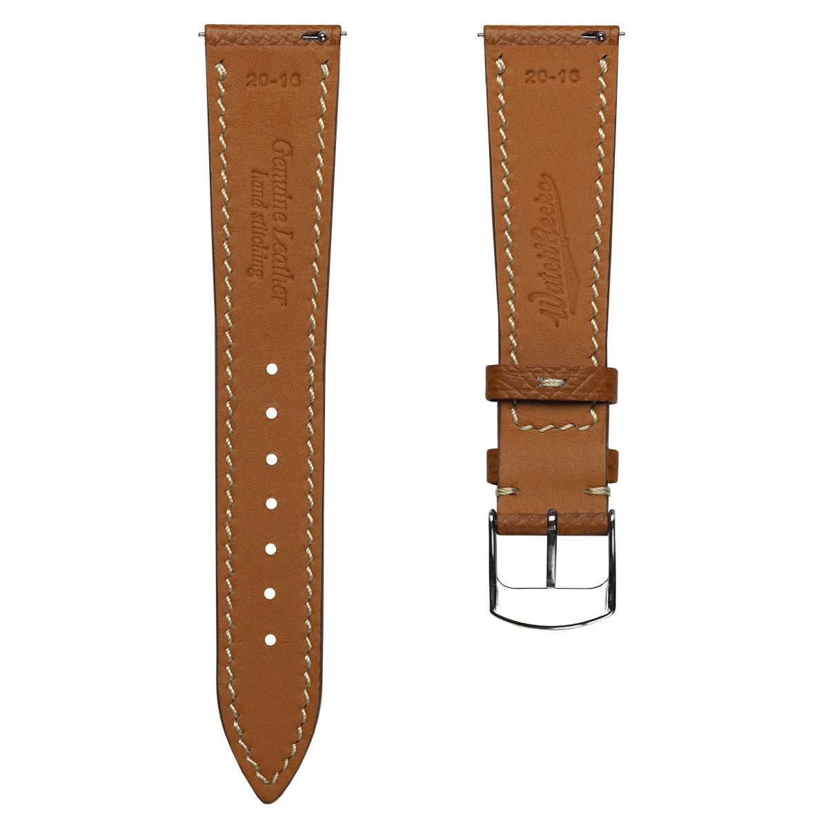 Hanley Epsom Leather Watch Strap  - Tan