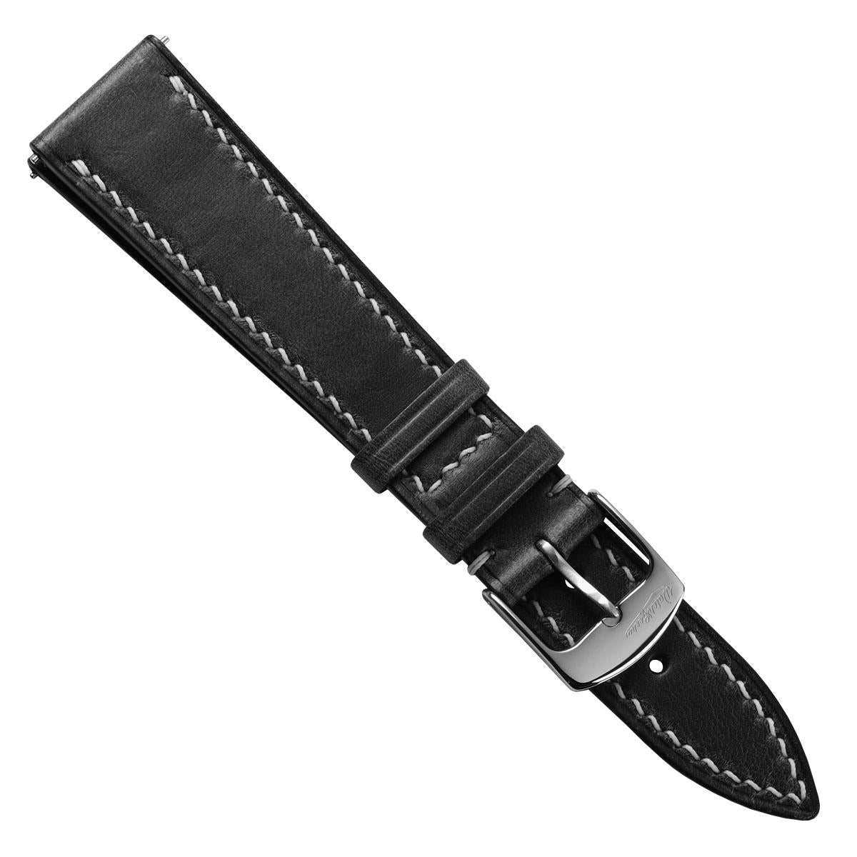 The Horween Chromexcel® Watch Strap - Black