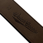 WatchGecko British Military Watch Strap: Cambridge Crazy Pull-Up Leather - Chocolate Brown