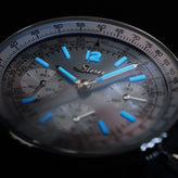 PRE-ORDER - Sinn 903 St HB Navigation Chronograph - Limited Edition Set - Light Blue Dial