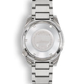 Squale 1521 Polished Steel Case - Military Black Dial on Bracelet