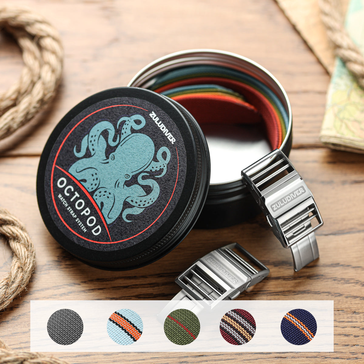 OctoPod Watch Strap Set - ALASKA