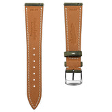 German Hand-Stitched Crazy Horse Leather Watch Strap - Oliver