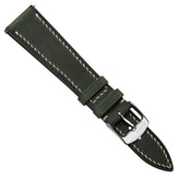 German Hand-Stitched Crazy Horse Leather Watch Strap - Oliver