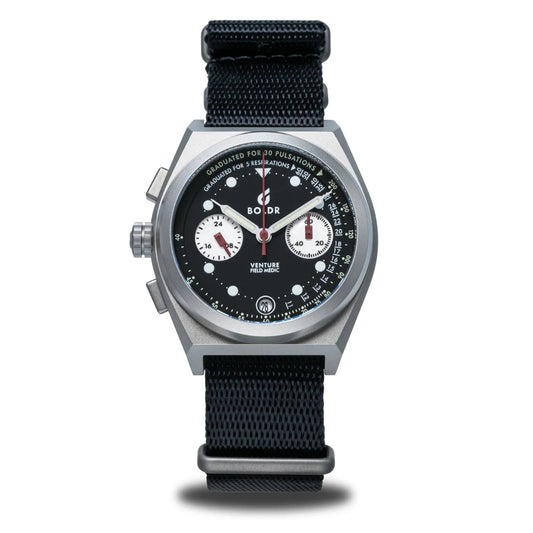 Boldr Venture Field Medic Chronograph Watch - Field Medic II Destro