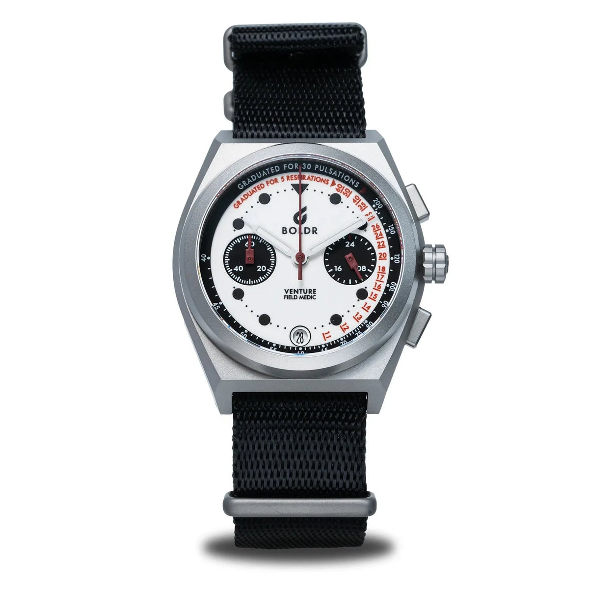 Boldr Venture Field Medic Chronograph Watch - Field Medic II