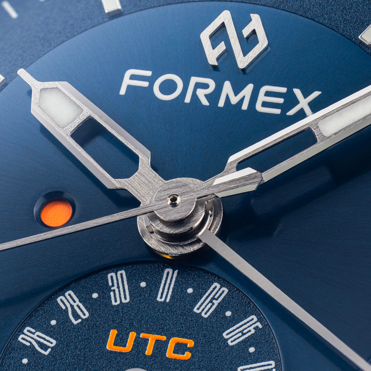 FORMEX STRATOS UTC Automatic UTC True Pilot Blue 41mm