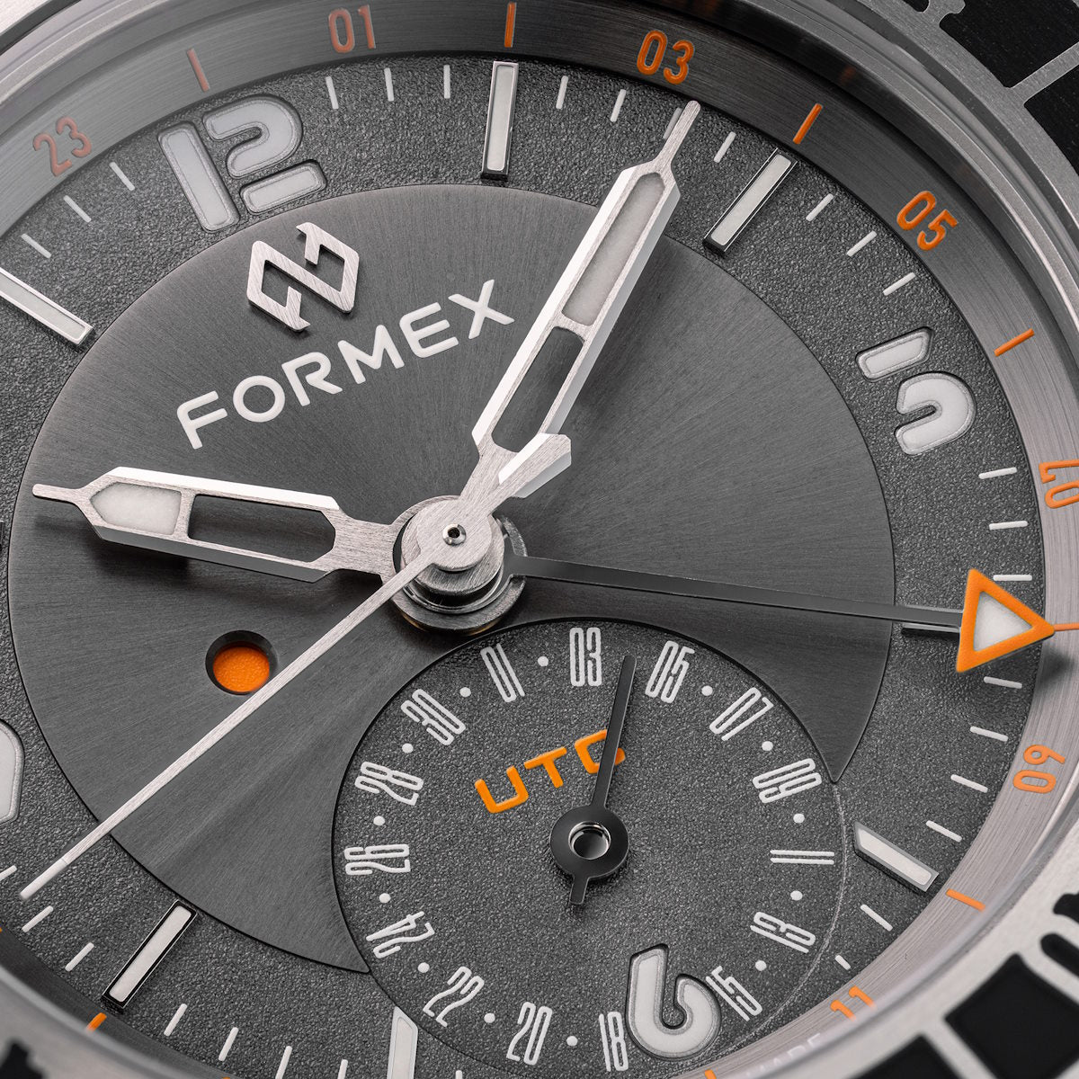 FORMEX STRATOS UTC Automatic UTC True Pilot Grey 41mm