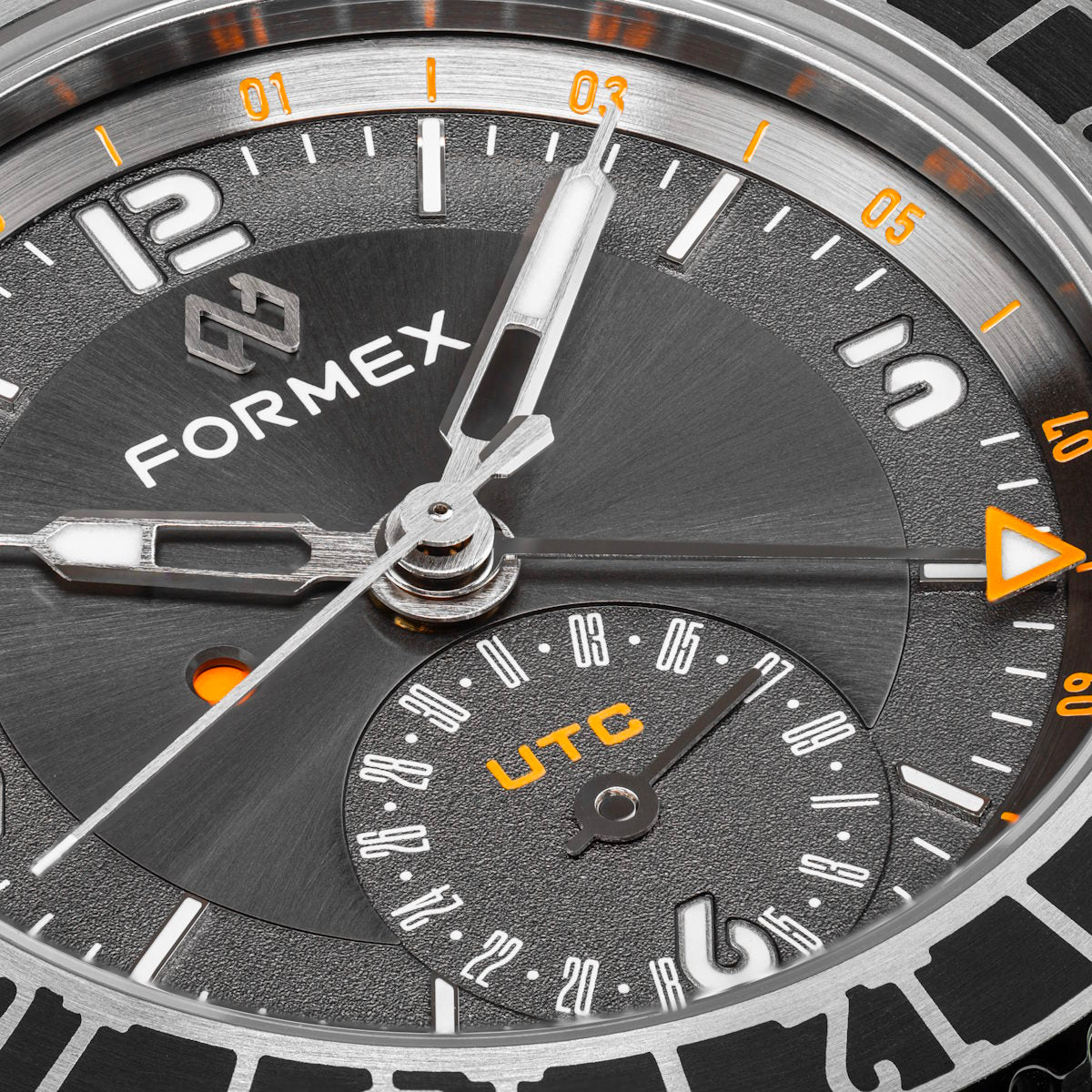 FORMEX STRATOS UTC Automatic UTC True Pilot Grey 41mm