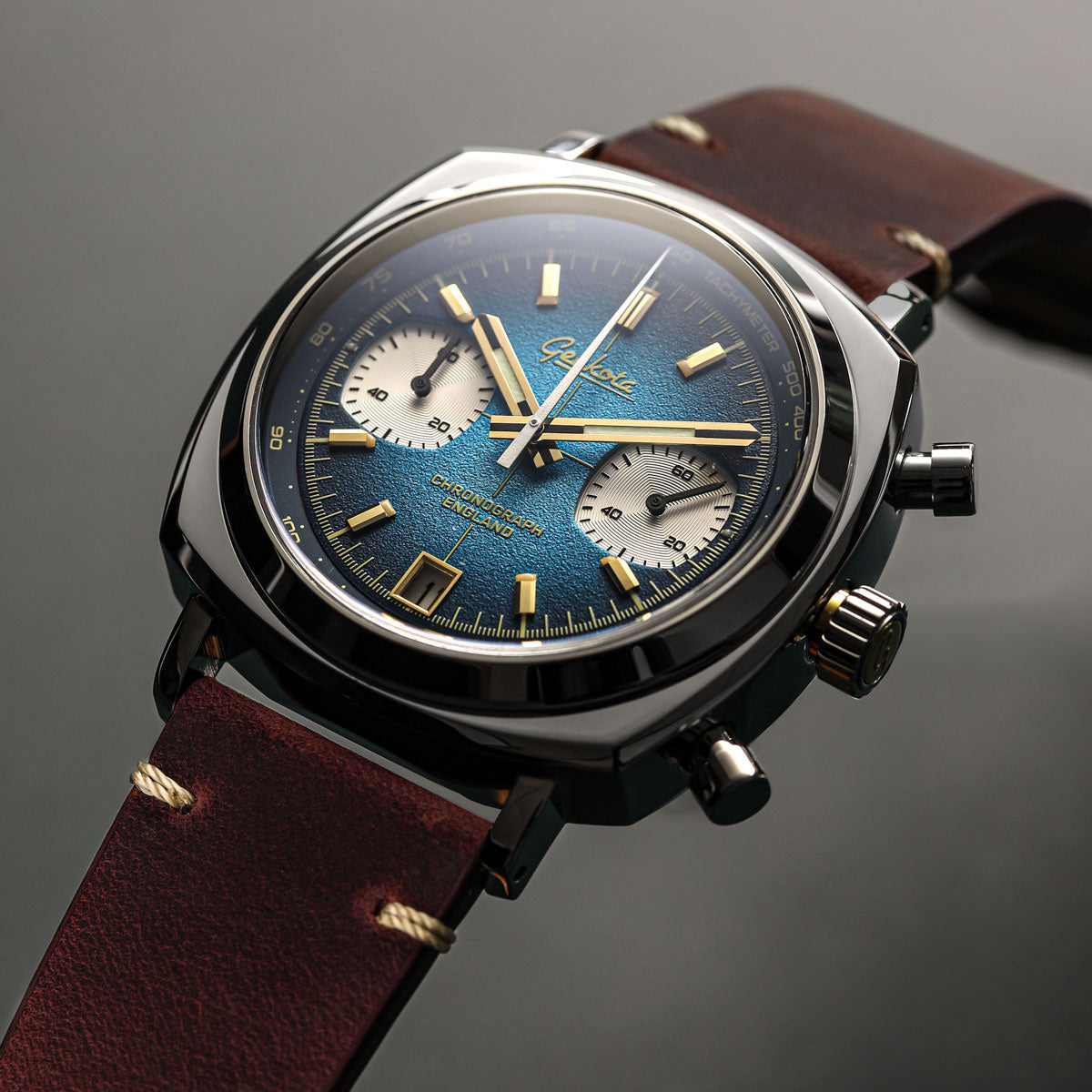 Chronotimer Chronograph Watch Deep Blue Fumé Dial