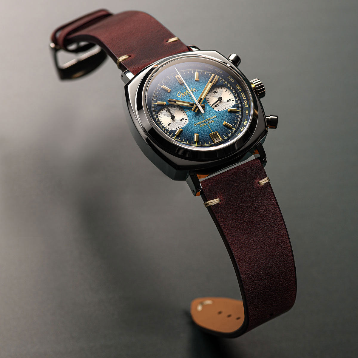 Chronotimer Chronograph Watch Deep Blue Fumé Dial