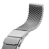 German Thick 316L Stainless Premium Mesh Watch Bracelet - Polished