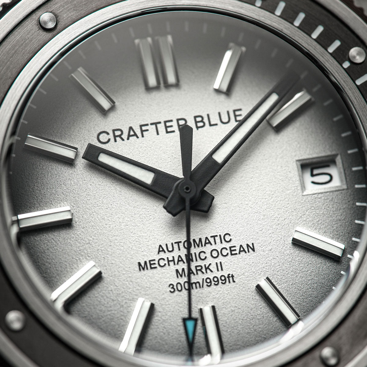 Crafter Blue Mechanic Ocean Mark II - White Dial