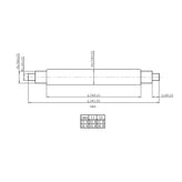 2.5mm Diameter Seiko Style "Fat" Spring Bar