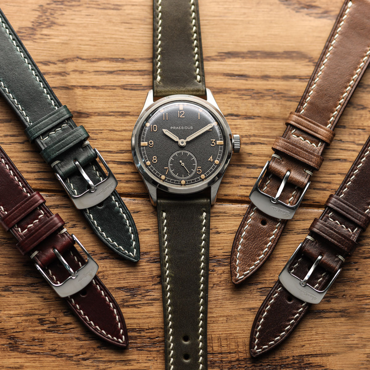 The Horween Chromexcel® Watch Strap