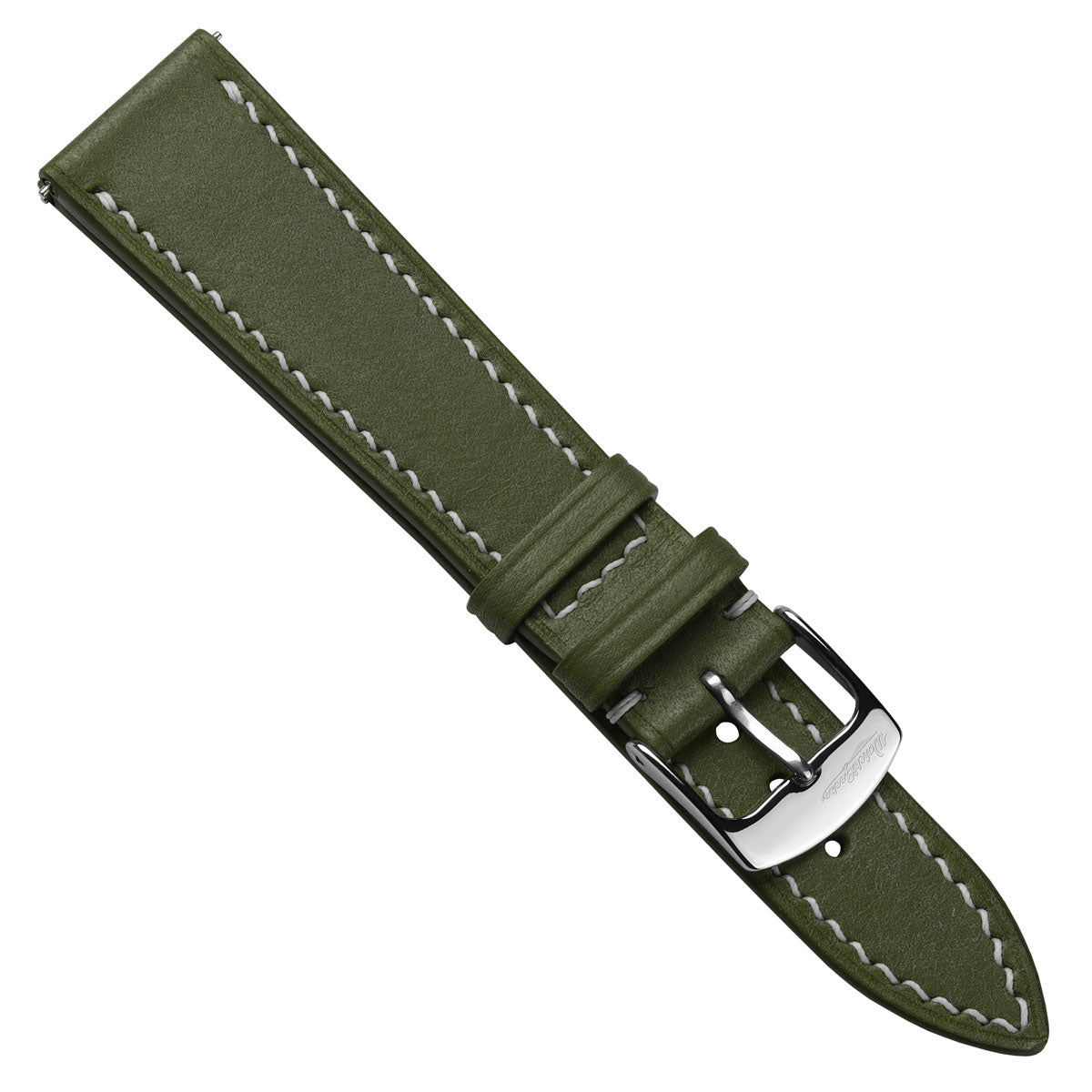 Bourton Hand-Stitched Genuine Italian Leather Watch Strap - Oliver