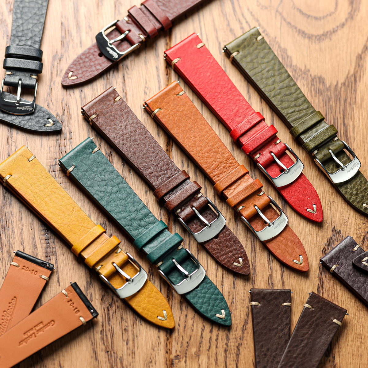 Finsbury Minerva Box Genuine Leather Watch Strap Range