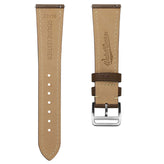 Brixham Special Buckle Classic Leather Watch Strap - Vintage Chestnut