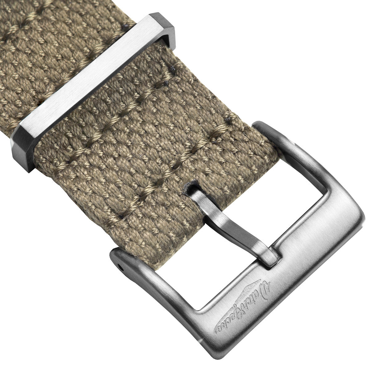 WatchGecko Braemore Military Nylon Watch Strap - Beige