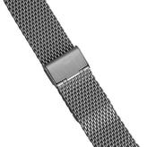 Classic Style Stainless Steel Milanese Mesh Watch Strap - Satin