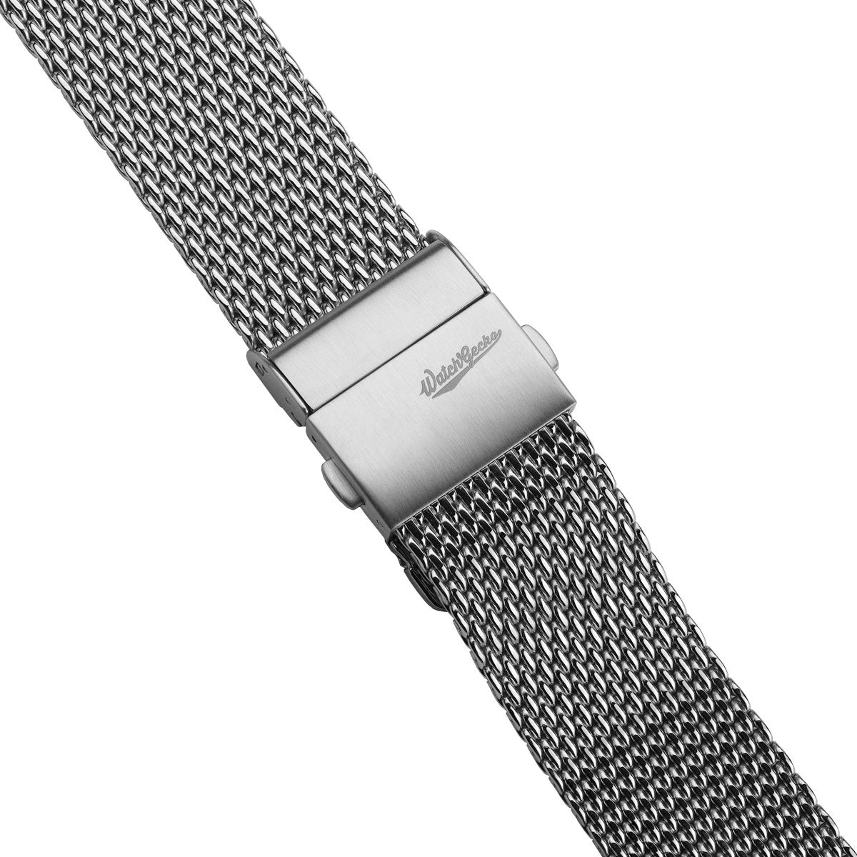 Merriott Quick-Release Milanese Mesh Stainless Steel Watch Strap - Polished