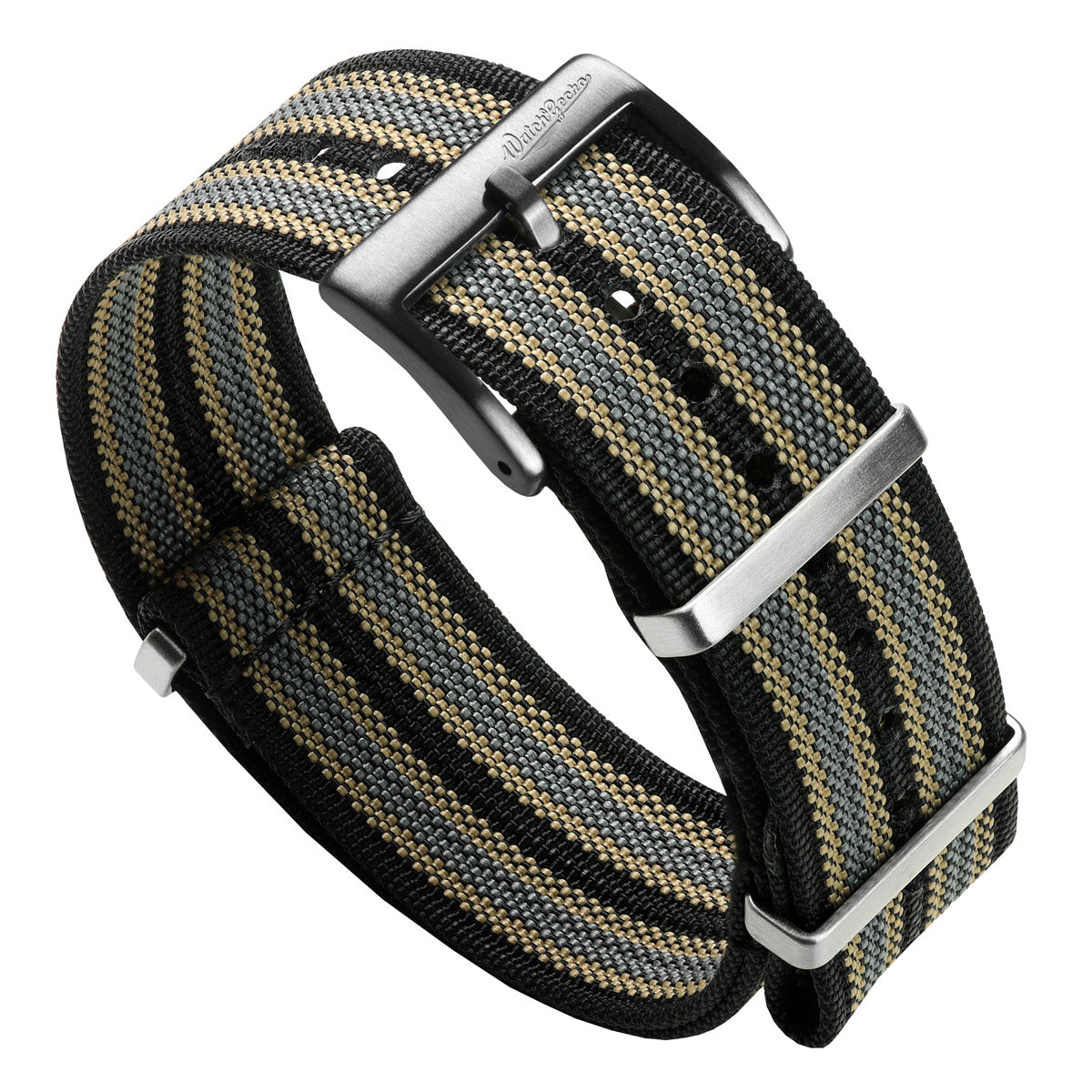 WatchGecko Ridge British Military 3 Watch Strap Set - Bond